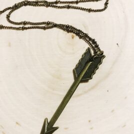 Arrow Necklace (Bronze)