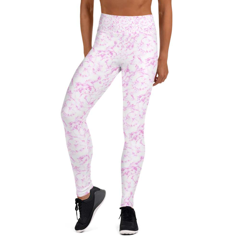 Pink Marble Yoga Leggings – Little Mouse on the Prairie